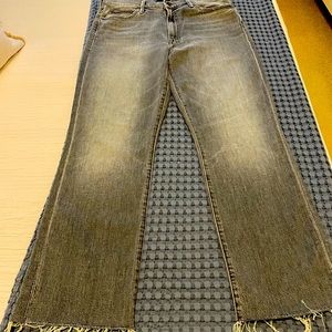 MOTHER High Waisted Rascal Ankle Snippet size 29